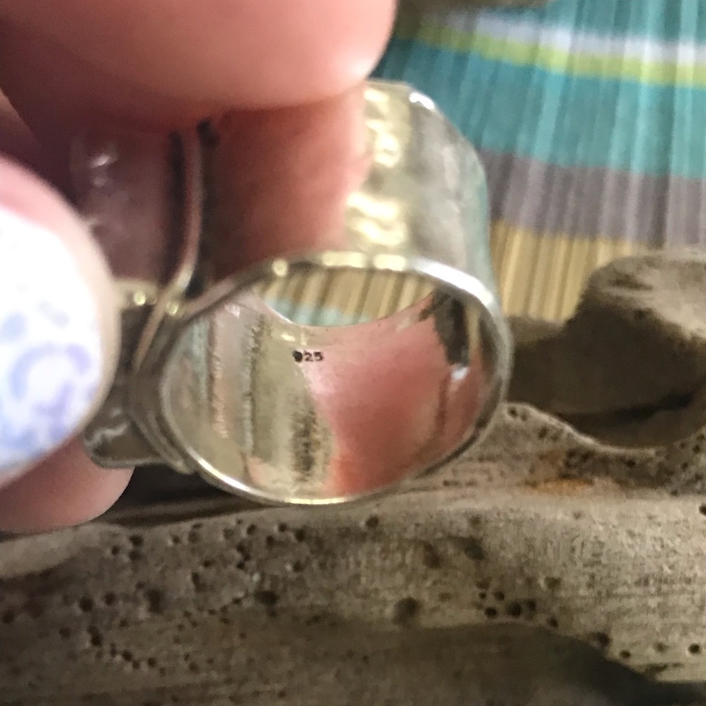 Silpada Sterling Silver Smokey Quartz Ring - Picture 3 of 16